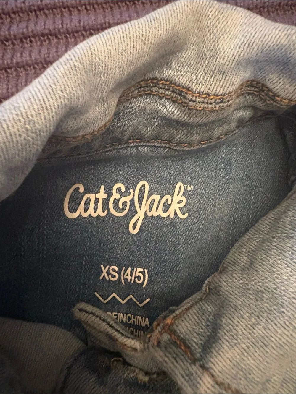 Cat & Jack Light Blue Denim Jacket for Kids